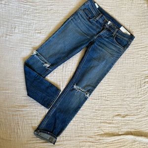 Rag n bone distressed denim